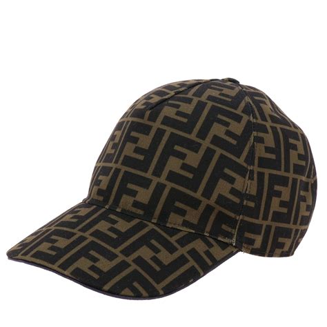 cappello visiera fendi|Fendi Donna Cappello da baseball in jacquard ff .